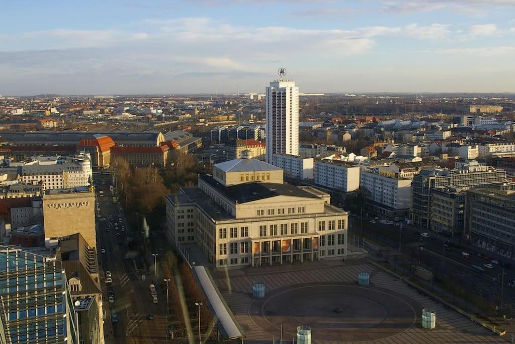 Petersweitblick-Bayerischer Bahnhof Leipzig Exteriör bild