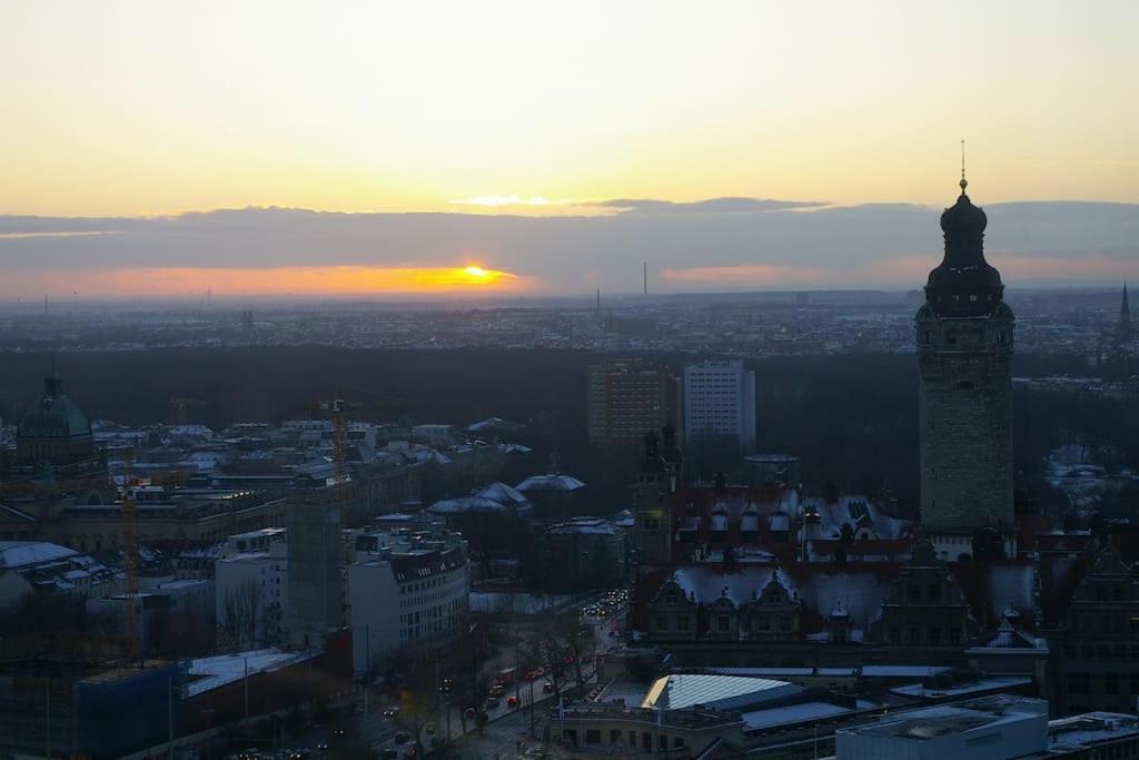 Petersweitblick-Bayerischer Bahnhof Leipzig Exteriör bild