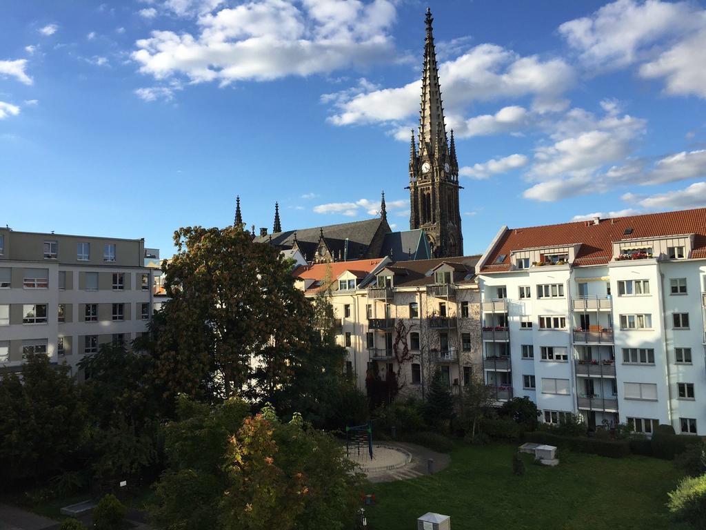 Petersweitblick-Bayerischer Bahnhof Leipzig Exteriör bild